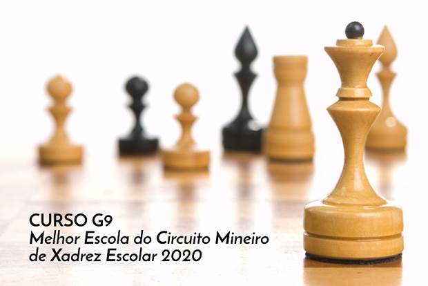 Curso G9 conquista 3 títulos no Mineiro de Xadrez Escolar